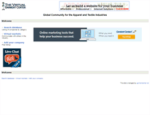 Tablet Screenshot of garment.com